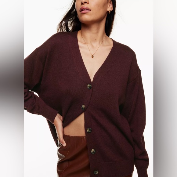 NWT Aritzia Wilfred Storybook Cardigan (XXS) - Picture 3 of 10